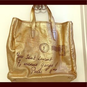 Authentic YSL Mail Tote